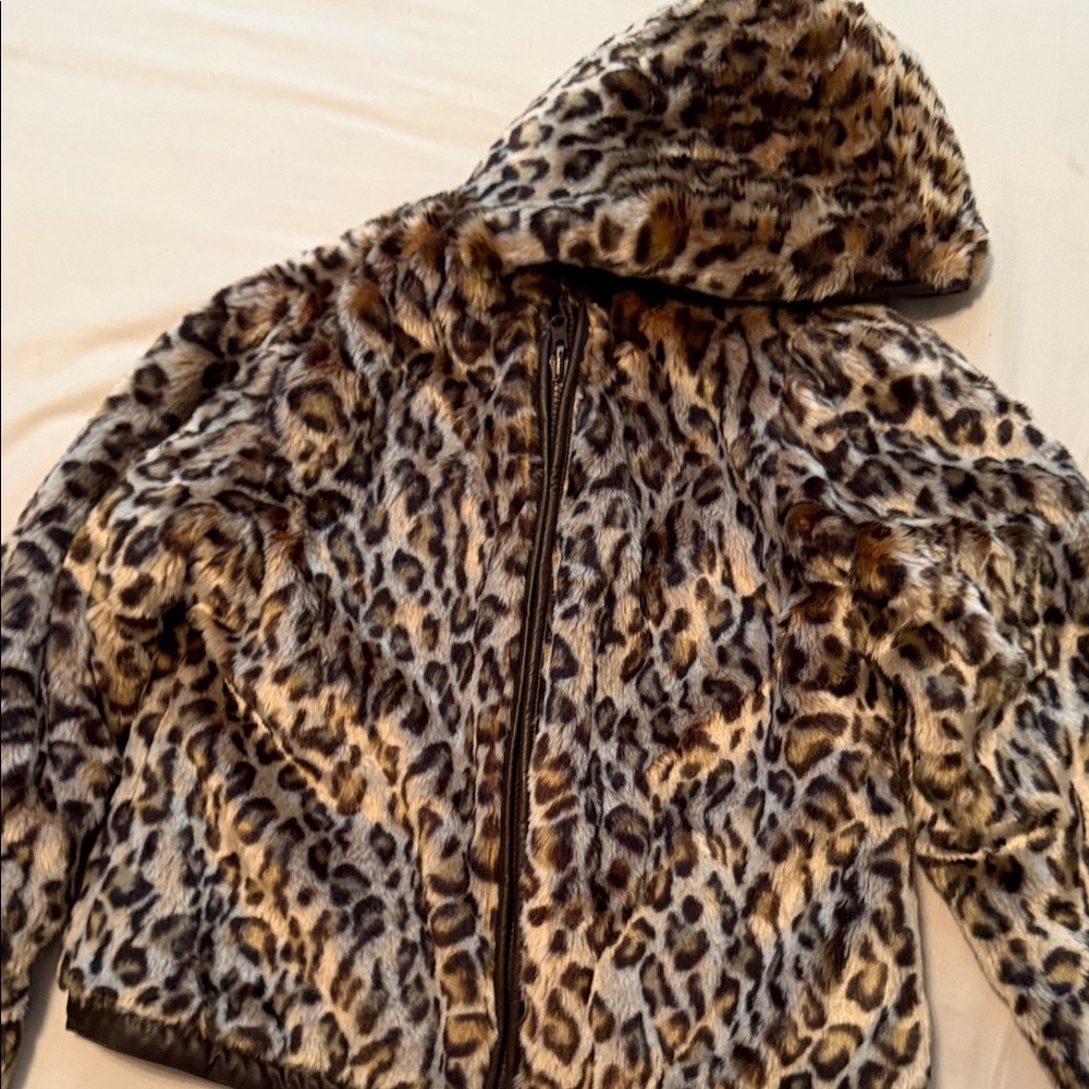 Copper Key Shiny Brown girls jacket